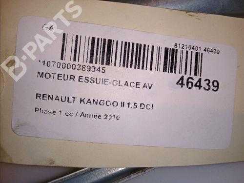 Front wiper motor RENAULT KANGOO Express (FW0/1_) 1.5 dCi 70 (FW0A, KW0V) | BP11921526M29 