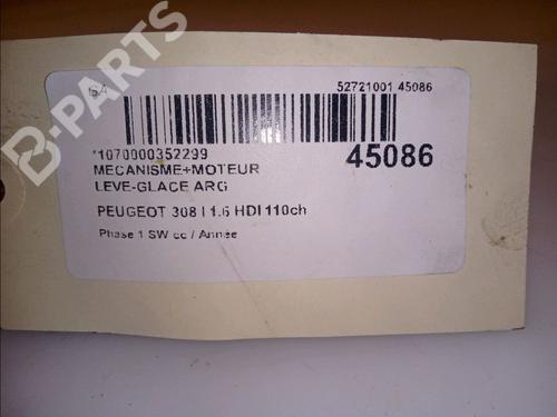 Rear left window mechanism PEUGEOT 308 SW I (4E_, 4H_) 1.6 HDi | BP11103190C24 