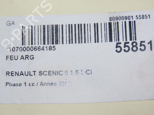 Left taillight RENAULT SCÉNIC II (JM0/1_) 1.5 dCi (JM0F) | BP30164374C34