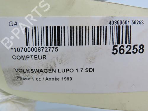Kombiinstrument VW LUPO I (6X1, 6E1) 1.7 SDI | BP31030216C47