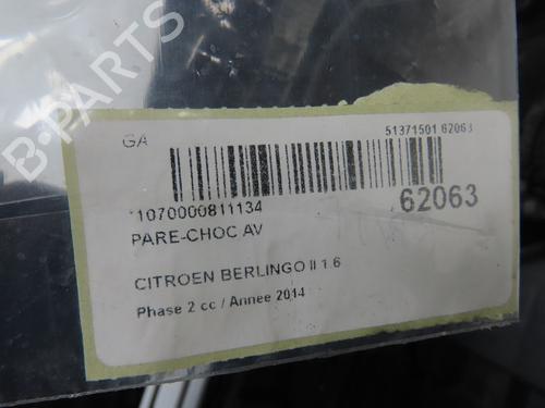 Used Front bumper Front bumper CITROËN BERLINGO MULTISPACE (B9) 1.6 HDi 90 (90 hp) 40273991 40273991