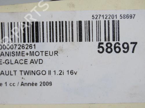 front-right-window-mechanism-renault-twingo-ii-cn0_-2007-37862735 main image