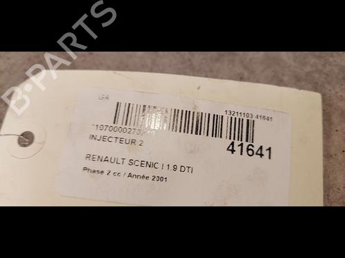 Used Injector RENAULT SCÉNIC I MPV (JA0/1_, FA0_) 1.9 dTi (JA1U) (80 hp) 9612934