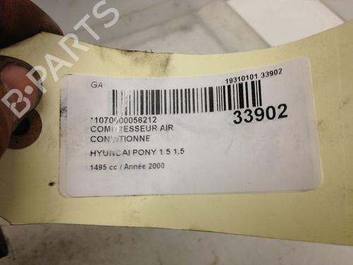 AC compressor HYUNDAI ACCENT I (X-3) 1.5 i 12V | BP23172285M34