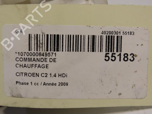 Used Climate control CITROËN C2 (JM_) 1.4 HDi (68 hp) 29379916