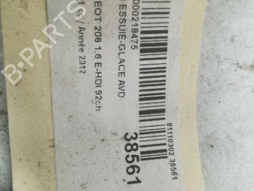 Front windshield wiper arm PEUGEOT 208 I (CA_, CC_) 1.6 HDi | BP14881138C143 