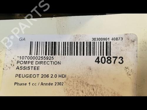 Used Steering pump PEUGEOT 206 Hatchback (2A/C) 2.0 HDI 90 (90 hp) 9610751