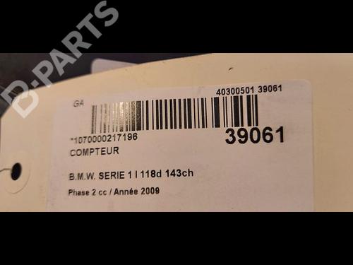 Instrument cluster BMW 1 (E81) 118 d | BP9606129C47 