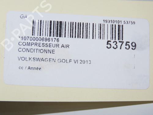 Used AC compressor AC compressor VW GOLF VI Convertible (517) 1.2 TSI (105 hp) 36367537 36367537