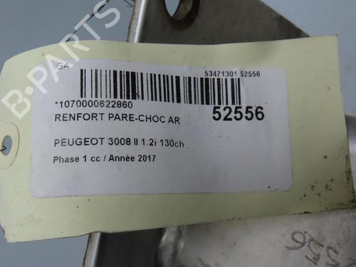Used Rear bumper reinforcement PEUGEOT 3008 II SUV (MC_, MR_, MJ_, M4_) 1.2 THP/ PureTech 130 (MRHNSM, MRHNSU, MRHNSJ, MRHNYW,... (131 hp) 28832131