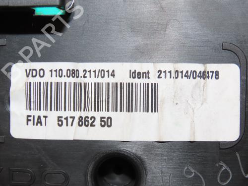 Used Instrument cluster LANCIA YPSILON (843_) 1.4 (843.AXG1A) (78 hp) 27992561