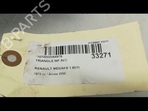 Right front suspension arm RENAULT MEGANE I Grandtour (KA0/1_) 1.9 dTi (KA0N) | BP14875871M13 