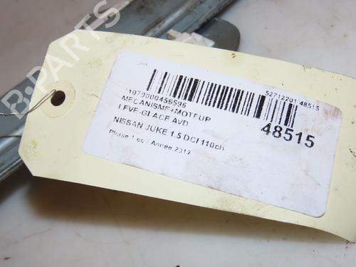 Front right window mechanism NISSAN JUKE (F15) 1.5 dCi | BP16586466C23 
