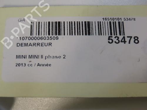 Used Starter MINI MINI COUNTRYMAN (R60) Cooper D (112 hp) 28829024