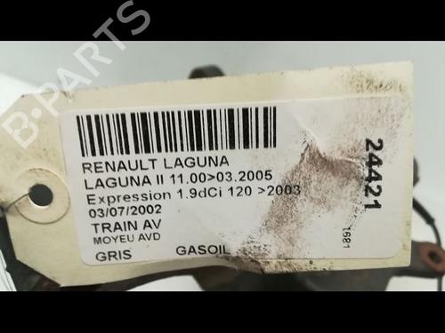 Used Left front steering knuckle Left front steering knuckle RENAULT LAGUNA II (BG0/1_) 1.9 dCi (BG08, BG0G) (120 hp) 23173107 23173107