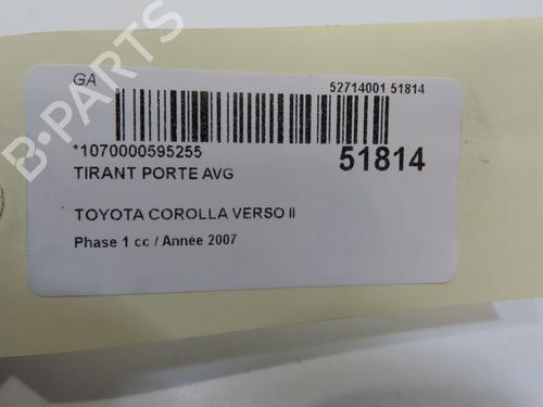 Hinge/Door check strap TOYOTA COROLLA Verso (ZER_, ZZE12_, R1_) 2.2 D-4D (AUR10_, AUR10R) | BP26404417C146 