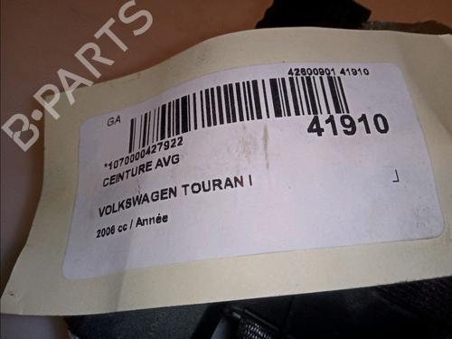 Used Front left belt tensioner VW TOURAN (1T1, 1T2) 1.9 TDI (90 hp) 12180987