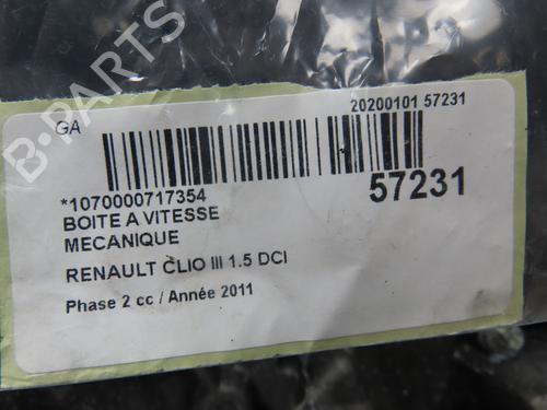 Used Gearbox Gearbox RENAULT CLIO III Grandtour (KR0/1_) 1.5 dCi (88 hp) 32768816 32768816