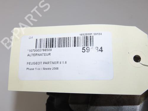 Alternator PEUGEOT PARTNER Tepee 1.6 VTi | BP36682249M7 - Image 5