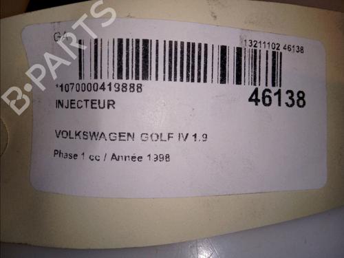 Injector VW GOLF IV (1J1) 1.9 TDI | BP14950203M100 