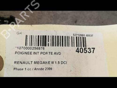 Used Front right interior door handle RENAULT MEGANE III Coupe (DZ0/1_) 1.5 dCi (DZ0A) (86 hp) 9610551