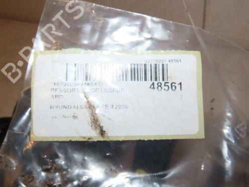 Støddæmperfjeder HYUNDAI SANTA FÉ II (CM) 2.2 CRDi GLS 4x4 (150 hp) 16555681