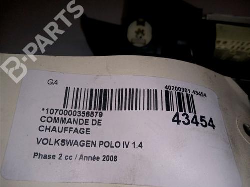 Climate control VW POLO (9N_, 9A_) 1.4 TDI | BP10145114I5 