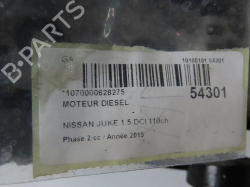 Used Engine NISSAN JUKE (F15) 1.5 dCi (110 hp) 28966807