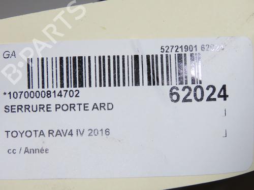Used Rear right lock Rear right lock TOYOTA RAV 4 IV (_A4_) 2.5 Hybrid 4WD (AVA44, AVA44_) (197 hp) 40274031 40274031