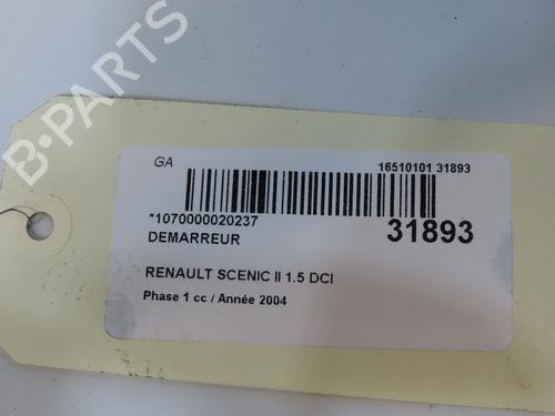 Used Starter Starter RENAULT SCÉNIC II (JM0/1_) 1.9 dCi (JM0G, JM12, JM1G, JM2C) (120 hp) 23171883 23171883