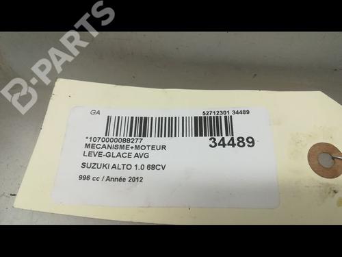 Front left window mechanism SUZUKI ALTO VII (GF) 1.0 (AMF310, GFC31S) | BP9596672C22 