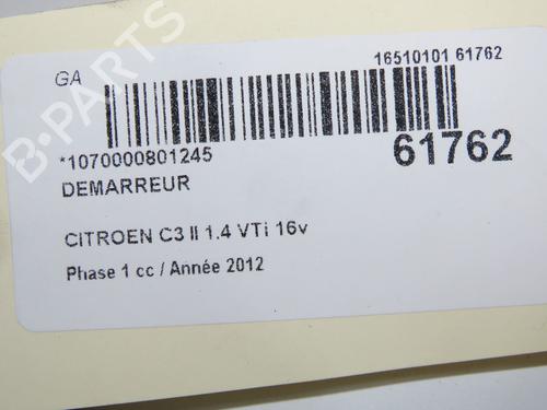 Starter CITROËN C3 II (SC_) 1.4 VTi 95 | BP39217277M8 - Image 3