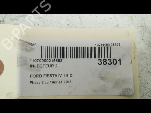 Used Injector FORD FIESTA IV (JA_, JB_) 1.8 DI (75 hp) 9605967