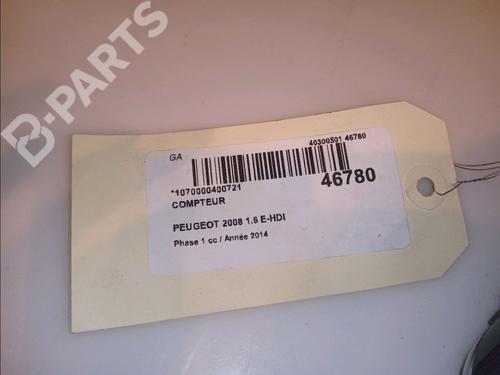 Instrument cluster PEUGEOT 2008 I (CU_) 1.6 HDi | BP12107486C47