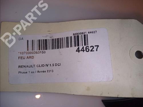 Right taillight RENAULT CLIO IV (BH_) 1.5 dCi 90 | BP11104278C35 