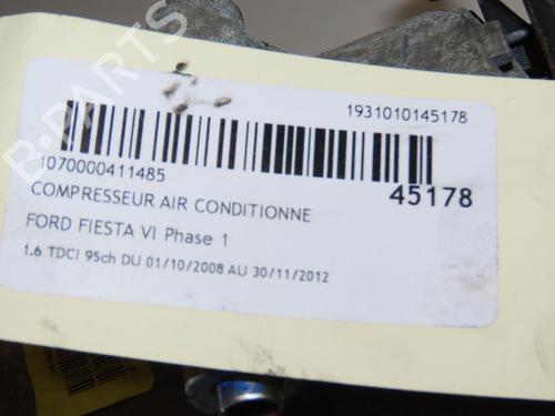 AC compressor FORD FIESTA VI (CB1, CCN) 1.6 TDCi | BP17868072M34 