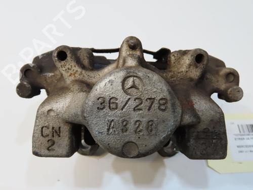 Used Left rear brake caliper Left rear brake caliper MERCEDES-BENZ C-CLASS (W203) C 220 CDI (203.006) (136 hp) 14877861 14877861