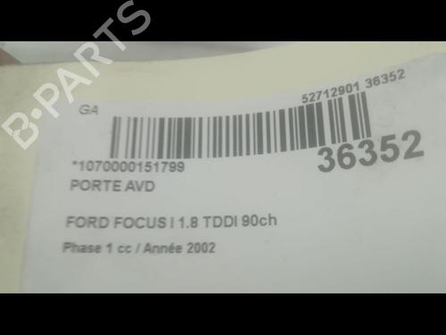 Used Right front door FORD FOCUS I (DAW, DBW) 1.8 Turbo DI / TDDi (90 hp) 9601074
