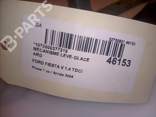Rear left window mechanism FORD FIESTA V (JH_, JD_) 1.4 TDCi | BP11103134C24 