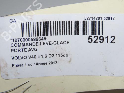 Left front window switch VOLVO V40 Cross Country (526) D2 | BP32511499I27 - Image 6