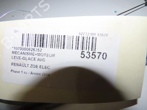 Front left window mechanism RENAULT ZOE (BFM_) ZOE | BP39732818C22 - Image 5