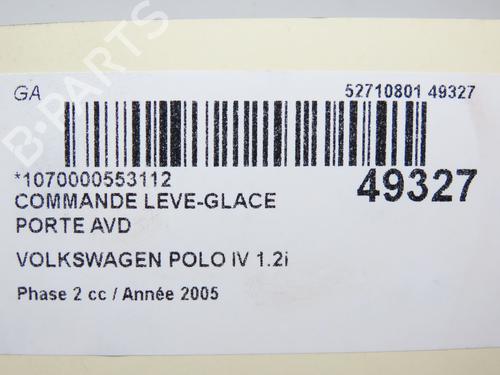 Switch VW POLO (9N_, 9A_) 1.2 12V | BP21755532I30 