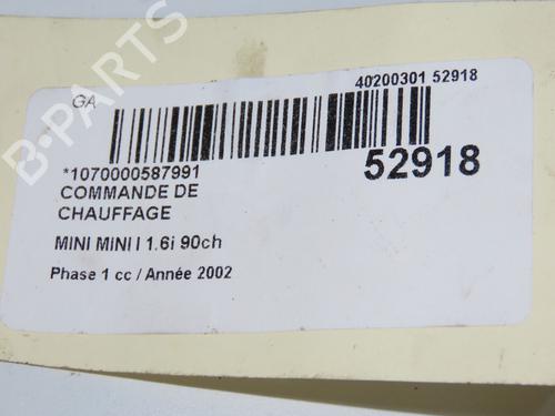 Used Climate control Climate control MINI MINI (R50, R53) One (90 hp) 32129641 32129641