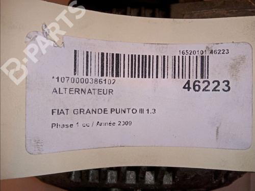 Generator FIAT GRANDE PUNTO (199_) 1.3 D Multijet | BP11382267M7 