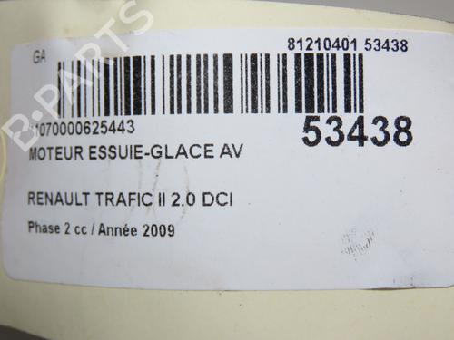 Used Front wiper motor RENAULT TRAFIC II Bus (JL) 2.0 dCi 115 (JL00, JL01, JL0H, JL0M, JL0U) (114 hp) 30867419
