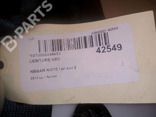 Rear right belt tensioner NISSAN NOTE (E11, NE11) 1.6 | BP11101539C90 
