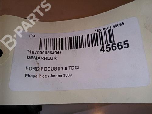 Starter FORD FOCUS II (DA_, HCP, DP) 1.8 TDCi | BP11382250M8 