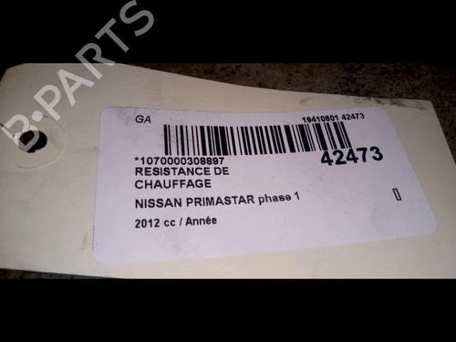 Used Heater resistor NISSAN PRIMASTAR Bus (X83) dCi 120 (114 hp) 11677408