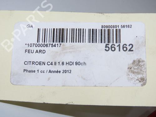 Right taillight CITROËN C4 II (NC_) 1.6 HDi 90 | BP32457566C35