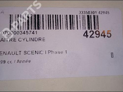 Brake master cylinder RENAULT SCÉNIC I MPV (JA0/1_, FA0_) 1.6 (JA00, JA16, JA15, JA19, JA1V, JA2B, JA2C, JA0B,... | BP9693773M77 